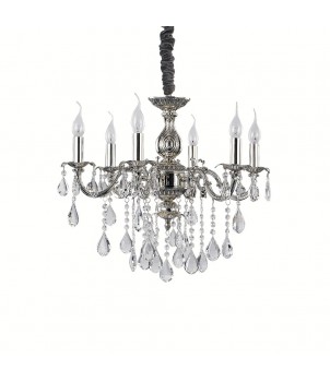 Candelabru IMPERO SP6 ARGENTO 002408