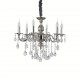 Candelabru IMPERO SP6 ARGENTO 002408