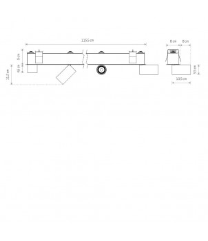 Spot Incastrat MONO DEEP 10467