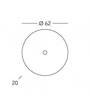 Aplica MOON A1306.61XL.Wm.SunWAu