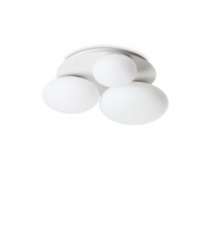 Plafoniera NINFEA PL3 BIANCO 306964