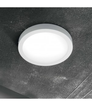 Plafoniera UNIVERSAL PL D40 ROUND BIANCO 240367