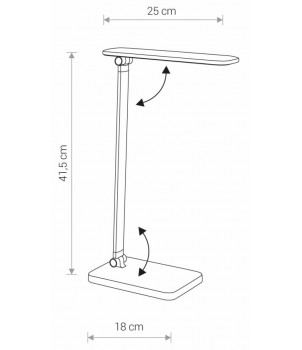 Veioza STYLE LED 8404