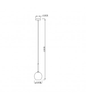 Lustra MONIC MD1629-1/chrome