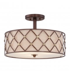 Plafoniera BROWN LATTICE QZ/BROWNLATT/SF