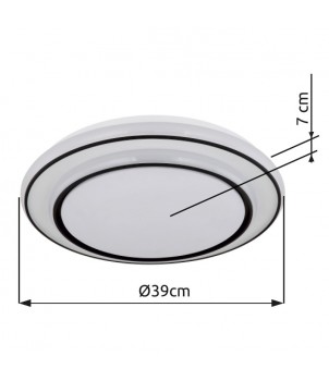 Plafoniera LOGAN 48136-24