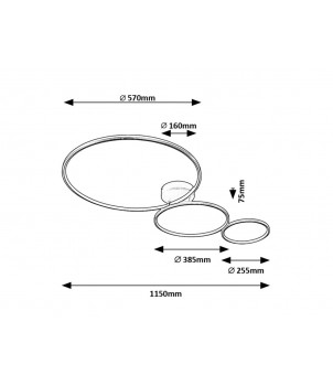 Plafoniera FORMAND 71297