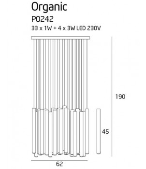 Lustra ORGANIC P0242D