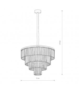 Candelabru CRISTAL 7614