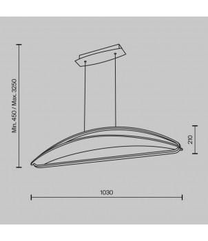 Lustra BREEZE MOD281PL-L34BS3K