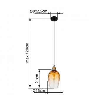 Lustra SALVY 15786H2