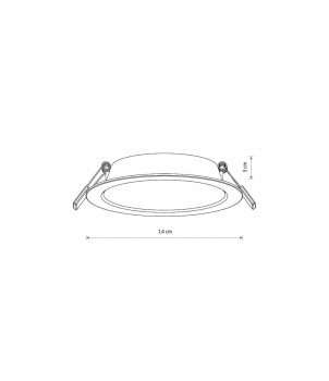 Spot Incastrat MYKONOS LED 10W 4000K 10538