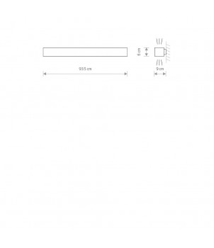 Aplica SOFT WALL LED 90X6 7534