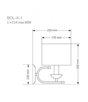 Aplica BOLT BOL-K-1(N)