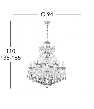 Candelabru BELVEDERE 0413.810+5.3.SpT