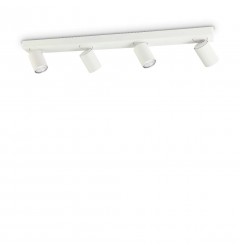 Plafoniera RUDY PL4 BIANCO 229089