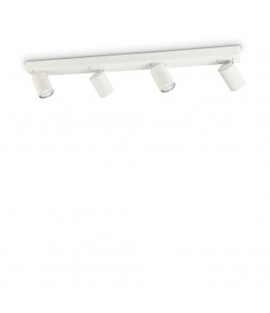 Plafoniera RUDY PL4 BIANCO 229089