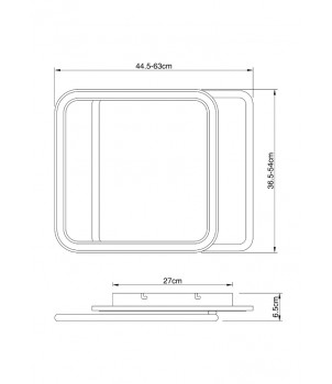 Plafoniera LEVANA 48018-55