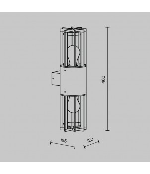 Aplica BARREL O453WL-02GF