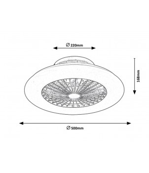 Plafoniera DALFON 6859