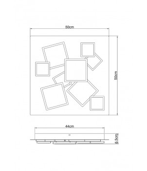 Plafoniera RABEA 48290-50