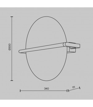 Aplica MIRA MOD279WL-L14G3K