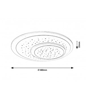 Plafoniera TANELI 3264