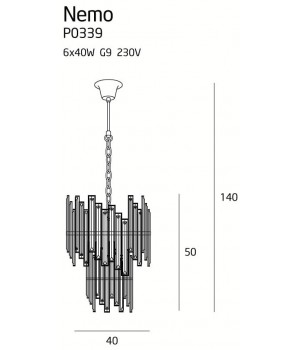 Candelabru NEMO P0339