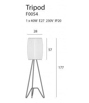 Lampadar TRIPOD F0054