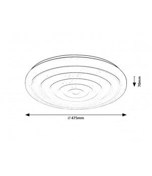 Plafoniera KATINA 71018