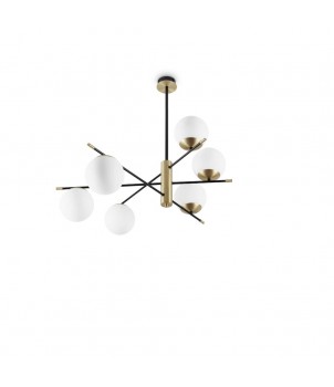 Candelabru GOURMET PL6 NERO E OTTONE 289496