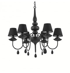 Candelabru BLANCHE SP6 NERO 111872