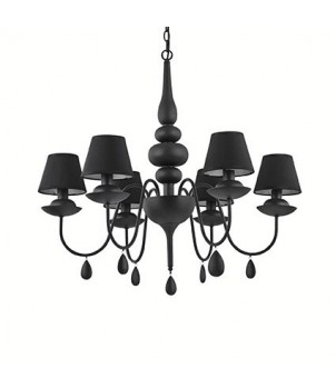 Candelabru BLANCHE SP6 NERO 111872