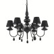 Candelabru BLANCHE SP6 NERO 111872