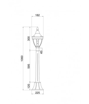 Stalp RIVOLI O026FL-01B