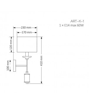 Aplica ARTU ART-K-1(N)