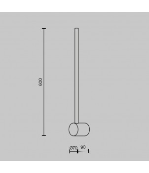 Aplica LIGHT STICK MOD237WL-L6BS3K