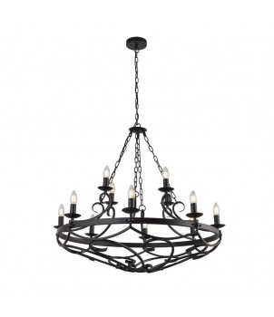 Candelabru CARTWHEEL III 8912-12BK