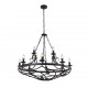 Candelabru CARTWHEEL III 8912-12BK