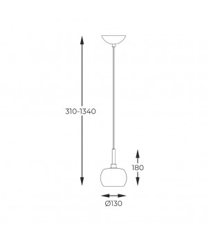 Lustra CRYSTAL P0076-01A-F7HF