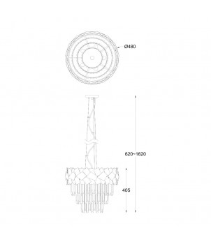 Candelabru QUASAR P0506-06A-F4AC