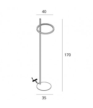 Lampadar LAUSANNE F0061