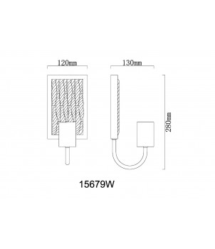 Aplica HALIA 15679W