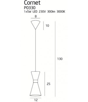 Lustra CORNET P0330