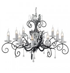 Candelabru AMARILLI AML10 BLK/SIL