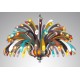 Candelabru SUPER DAVINCI MULTICOLOUR 640186 90/32+24+16+8 FROSTED