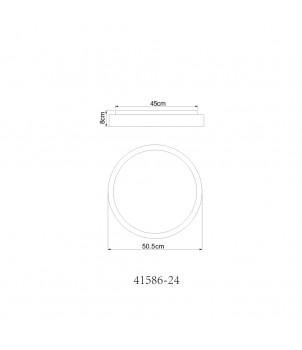 Plafoniera SONNY 41586-24