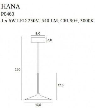 Lustra HANA P0460