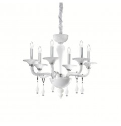 Candelabru MIRAMARE SP6 BIANCO 068183