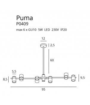 Lustra PUMA P0409